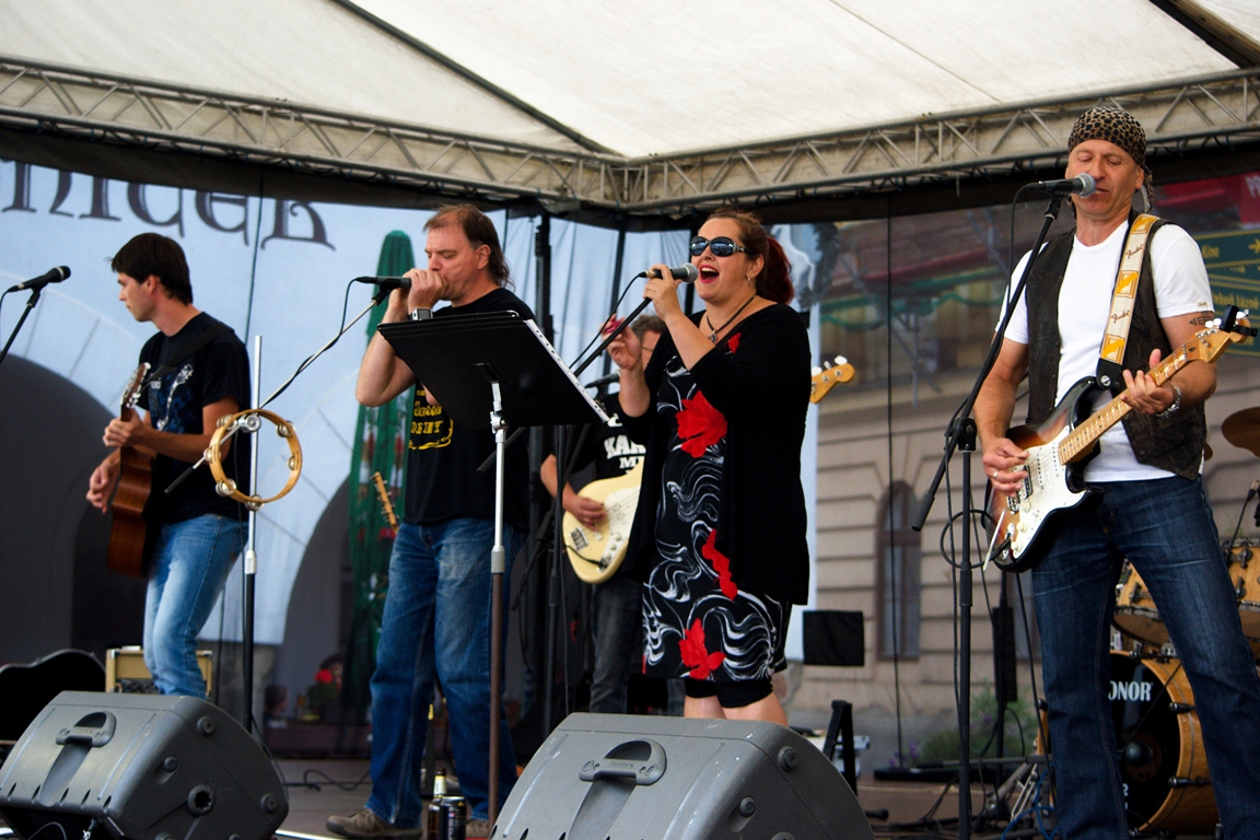 Třeboňský rynek - léto 2017